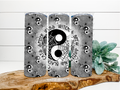 Halloween Spider Webs, Witches Brew Yin Yang Stainless Steel Tumbler