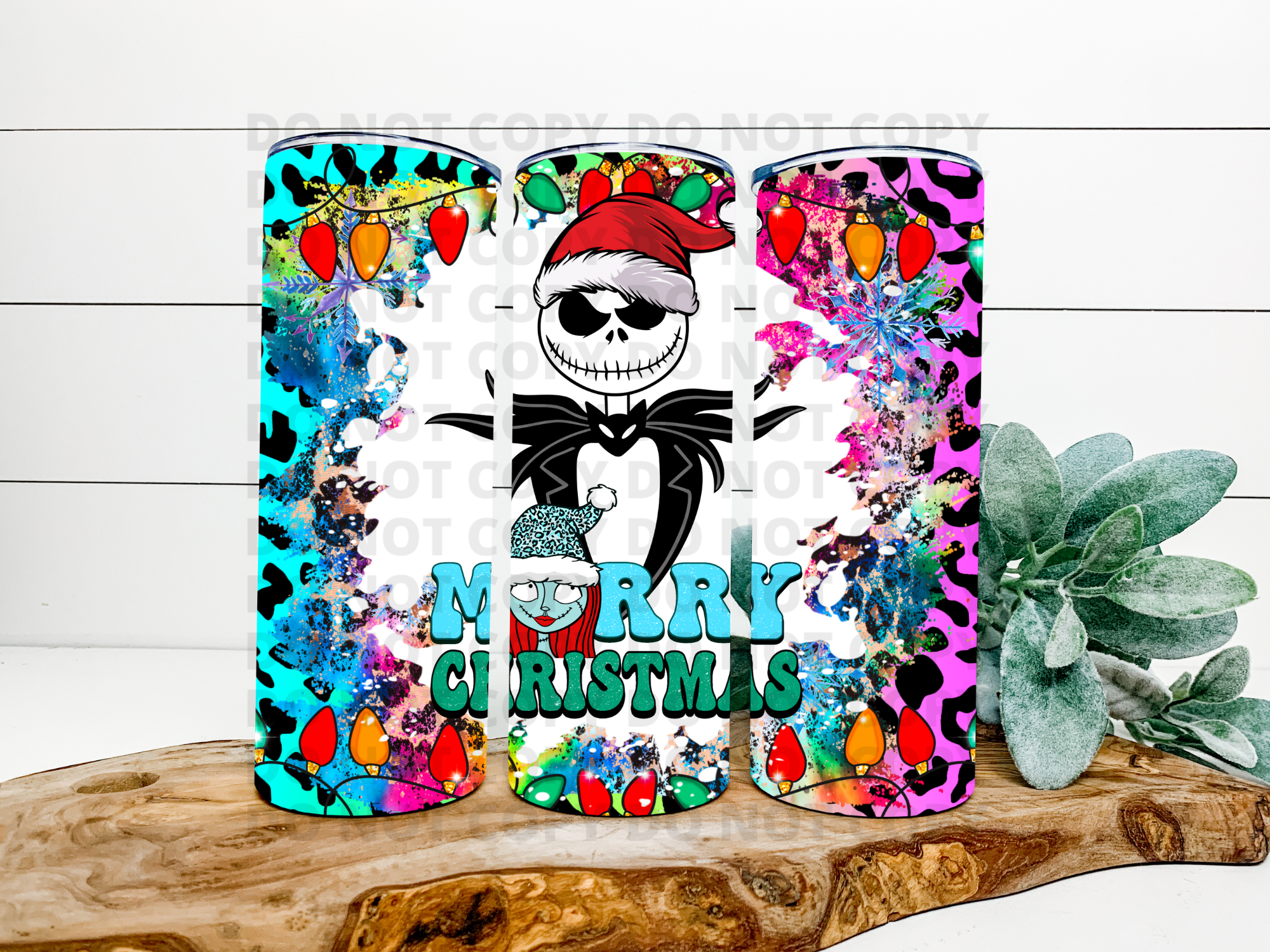 Merry Christmas Jack Stainless Steel Tumbler