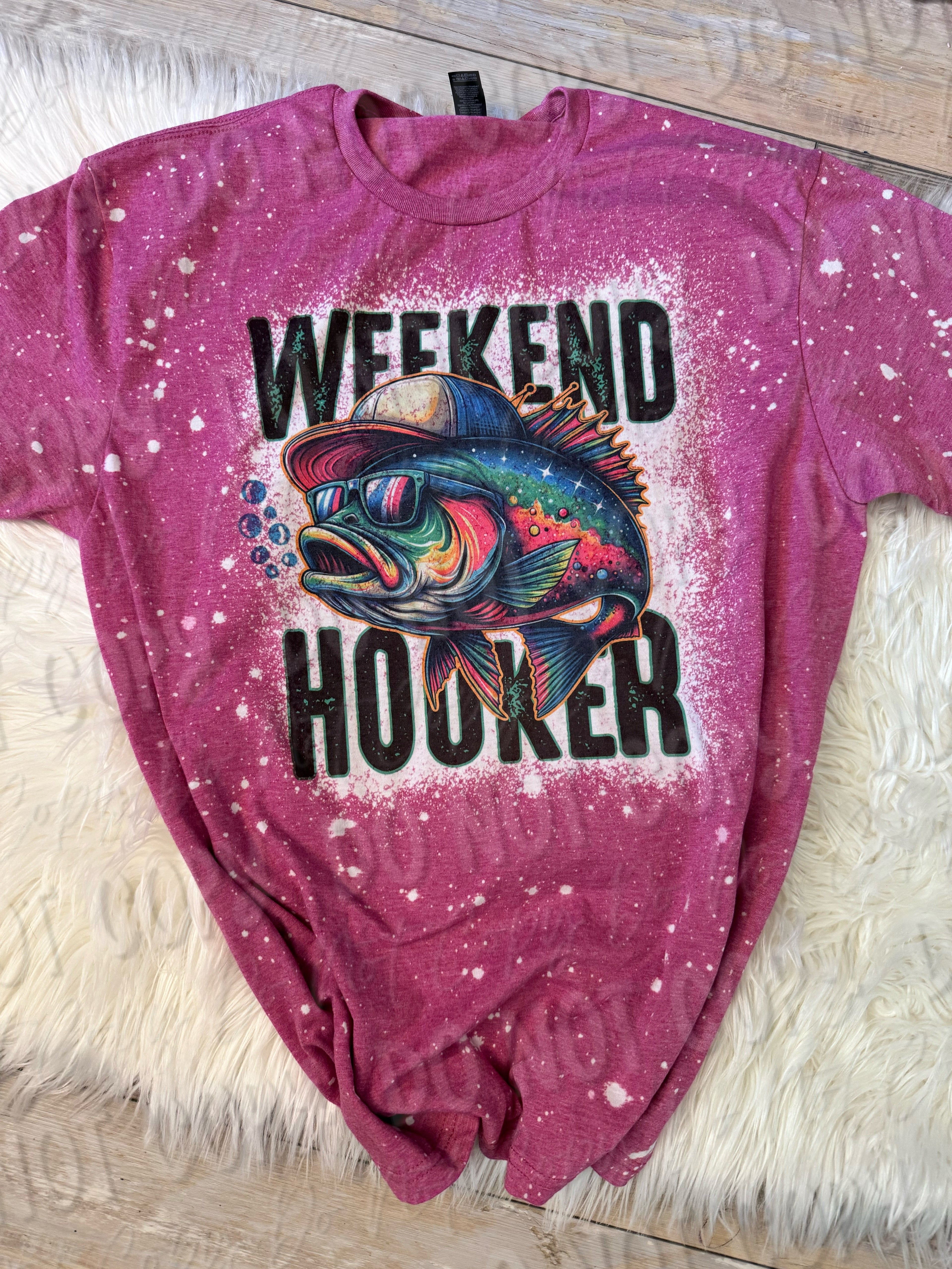 Weekend Hooker Bleached Tee