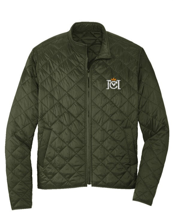 Crown Moto Quilted Full-Zip Jacket