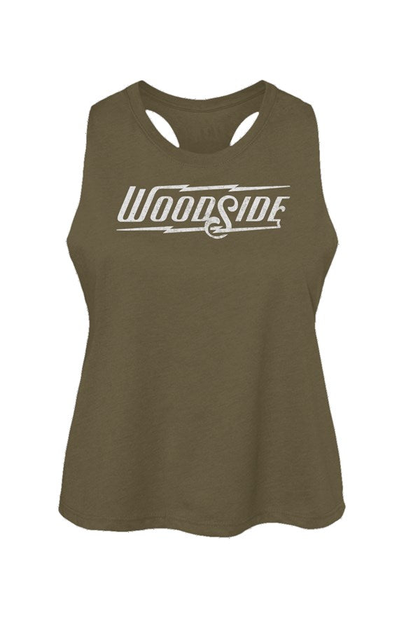 Woodside Women's Racerback Crop Tank