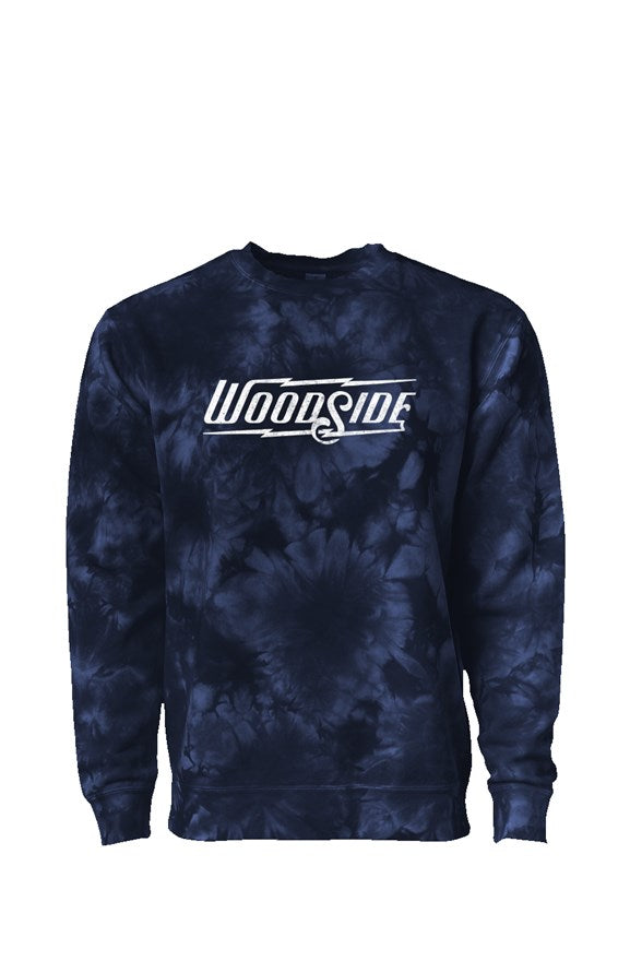Woodside Crystal Tie Dye Crewneck Sweatshirt