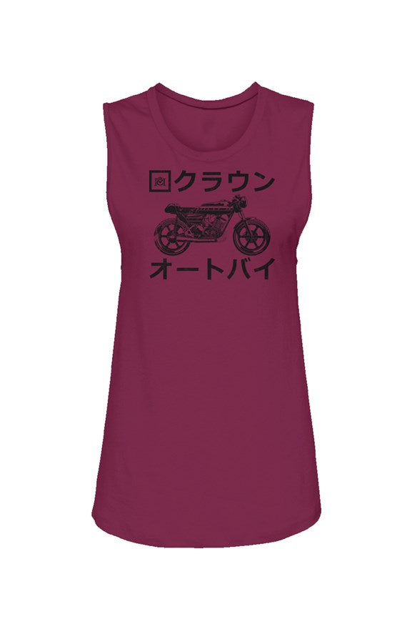 Crown Moto Japan Women's Muscle Tank