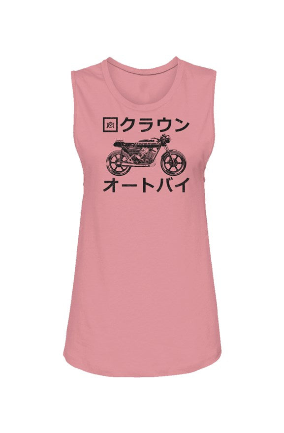 Crown Moto Japan Women's Muscle Tank