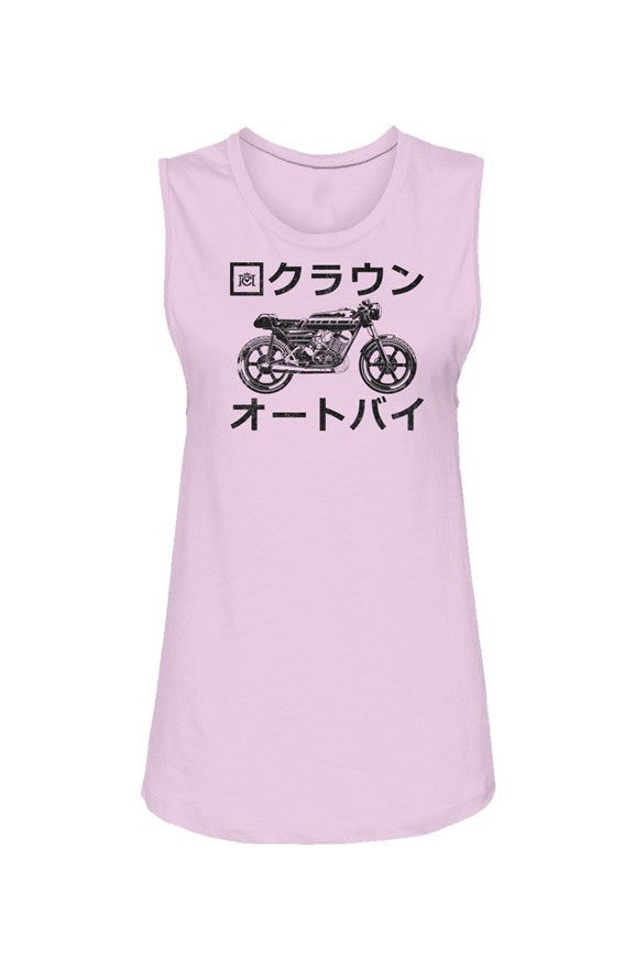 Crown Moto Japan Women's Muscle Tank