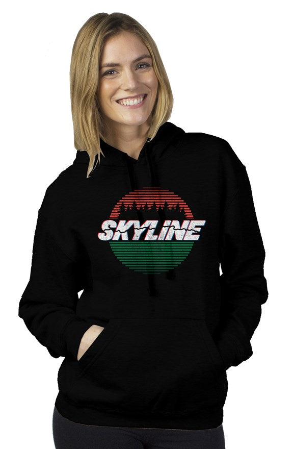Skyline Silhouette - Vintage Hoodie