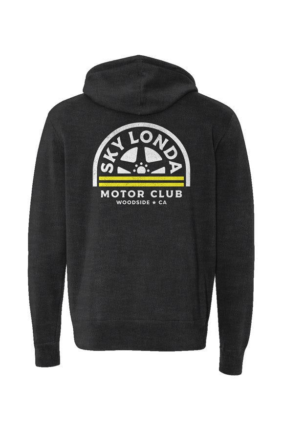 Sky Londa Motor Club Roller Lightweight Full-Zip Hoodie