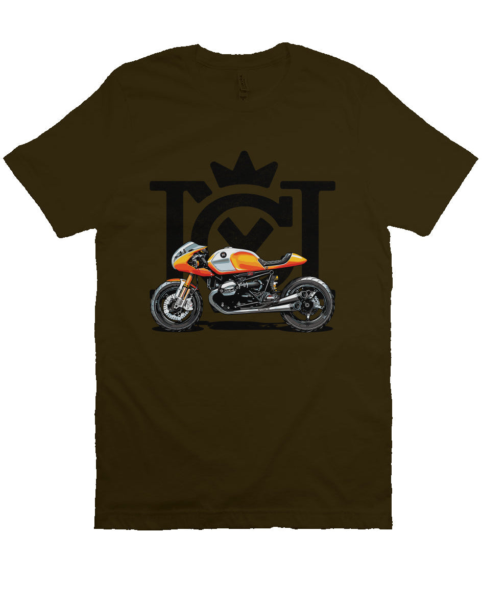 Crown Moto BMW Cafe Racer T-Shirt