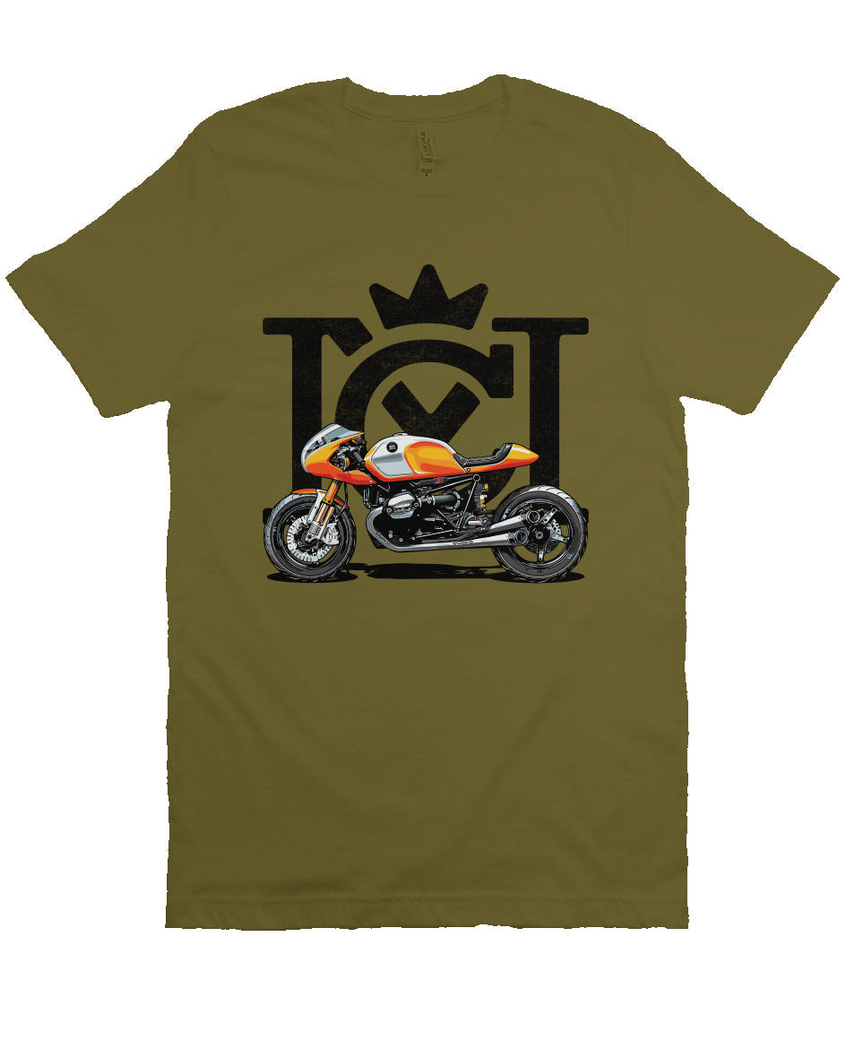 Crown Moto BMW Cafe Racer T-Shirt
