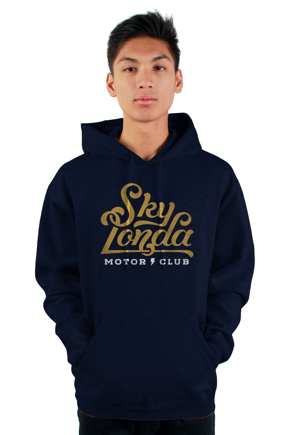 Sky Londa Motor Club Logo Pullover Hoodie