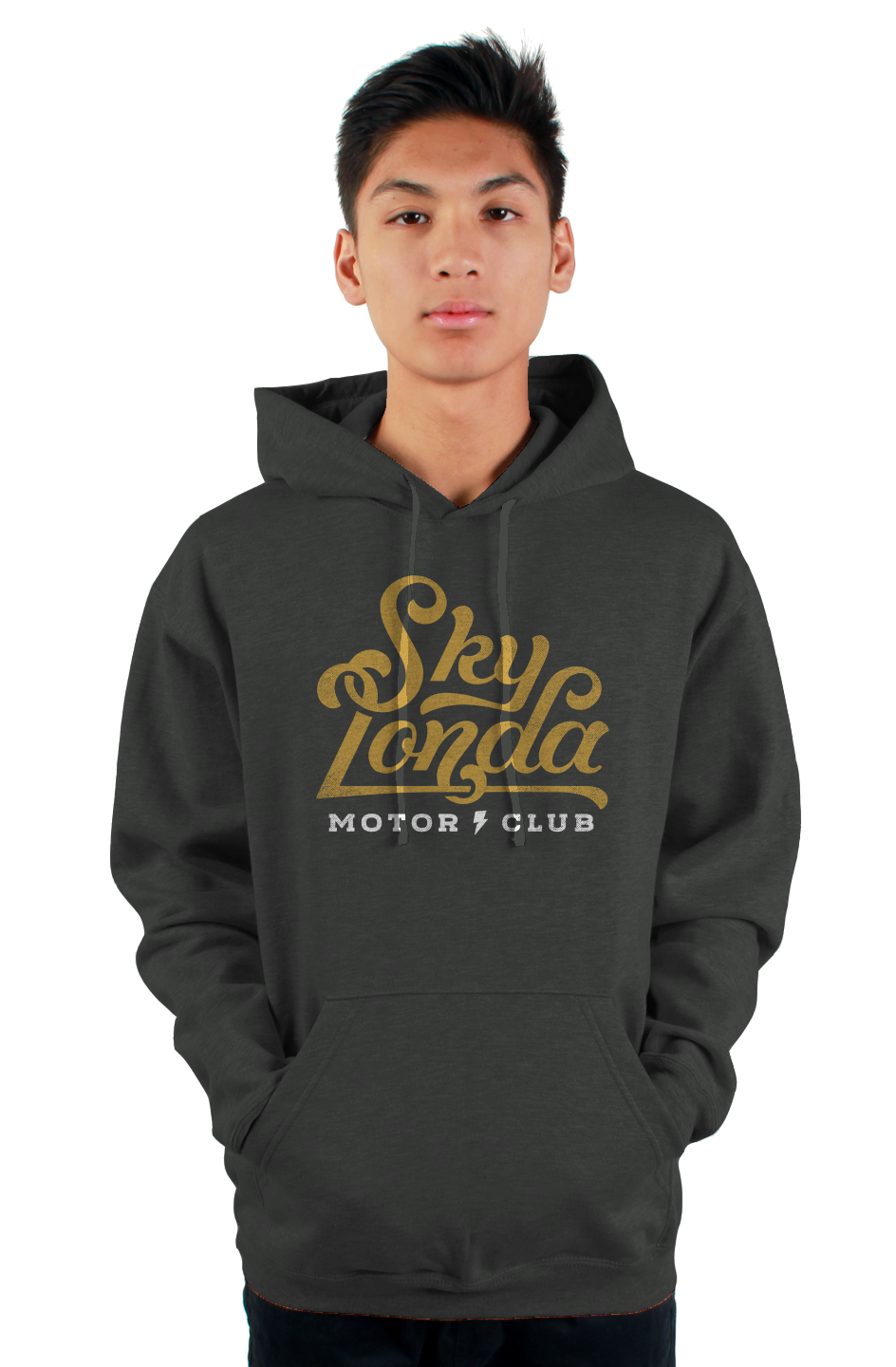Sky Londa Motor Club Logo Pullover Hoodie