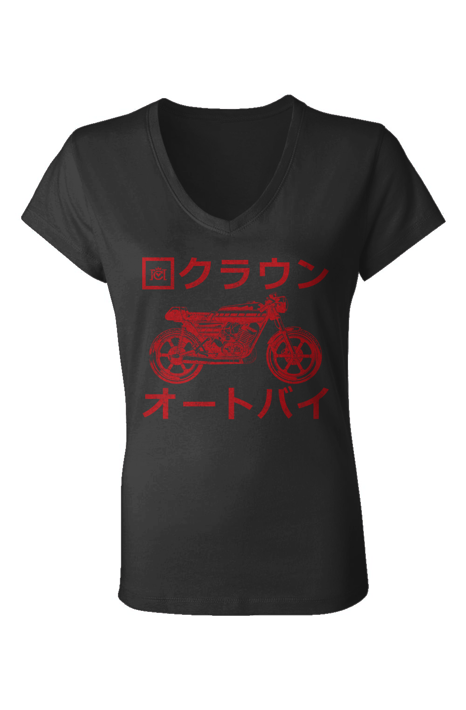 Crown Moto Japan Women's V-Neck Jersey
