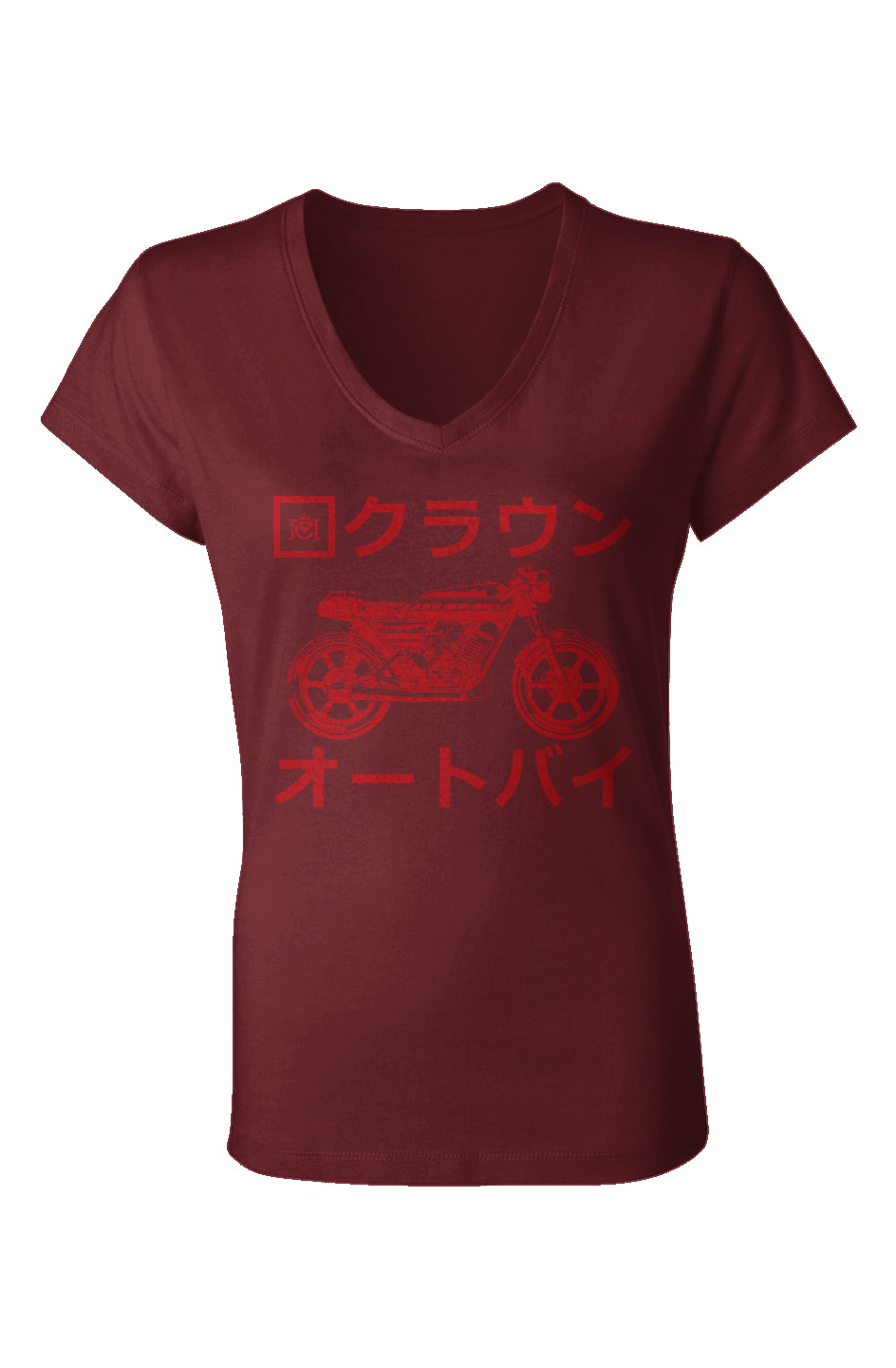 Crown Moto Japan Women's V-Neck Jersey