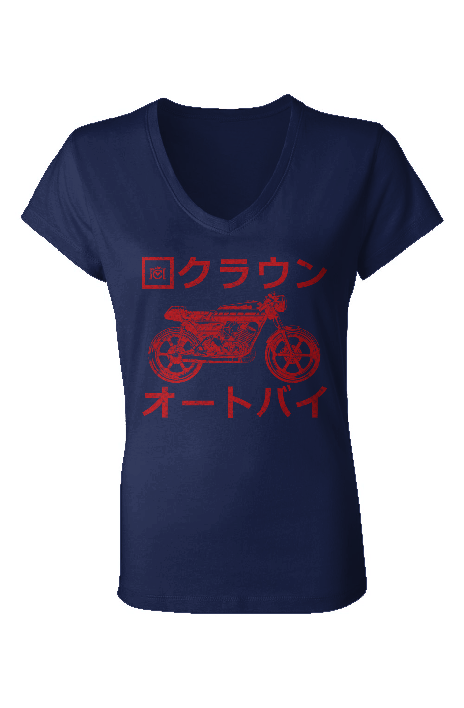 Crown Moto Japan Women's V-Neck Jersey