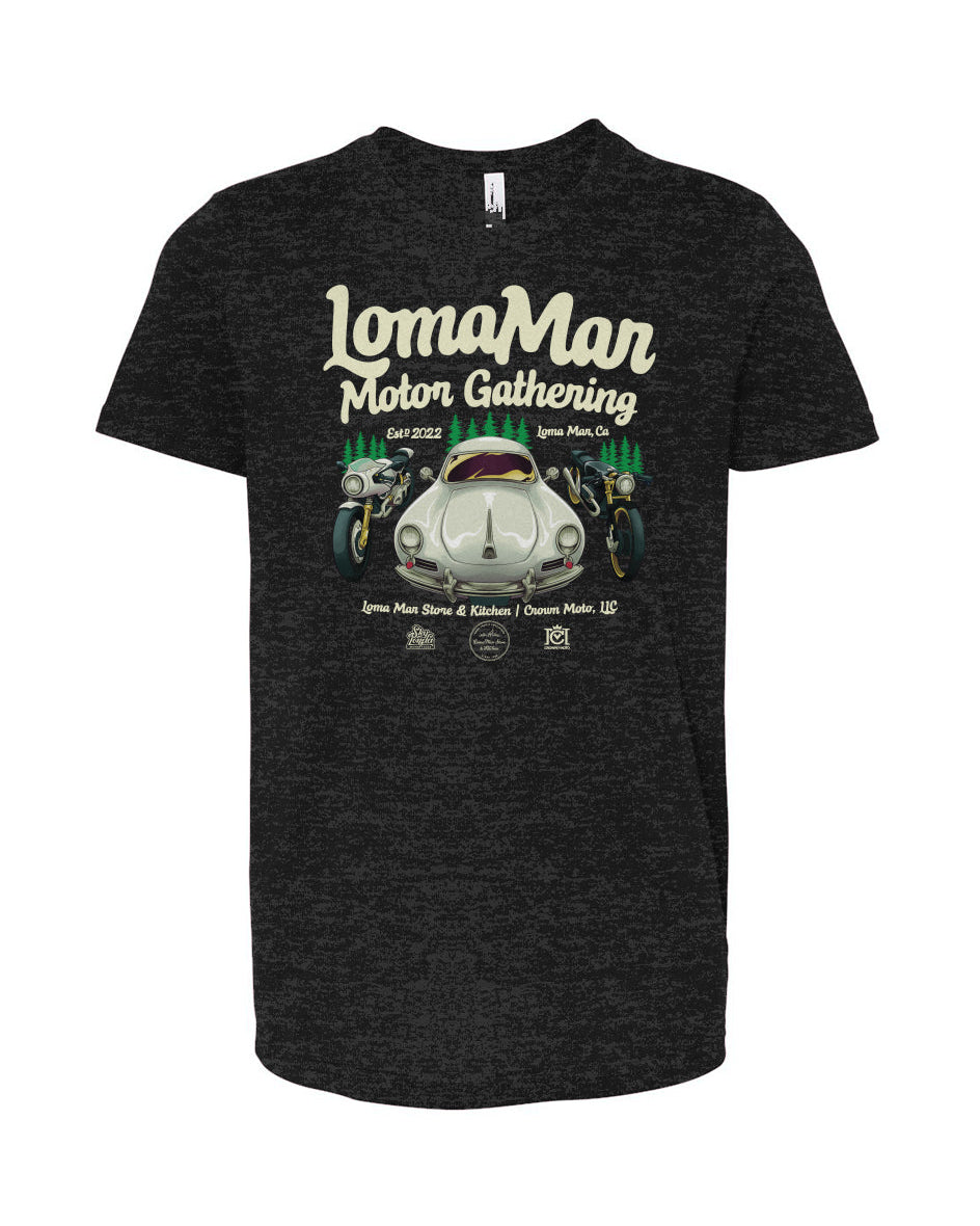 Loma Mar Motor Gathering Official Youth Jersey T-shirt