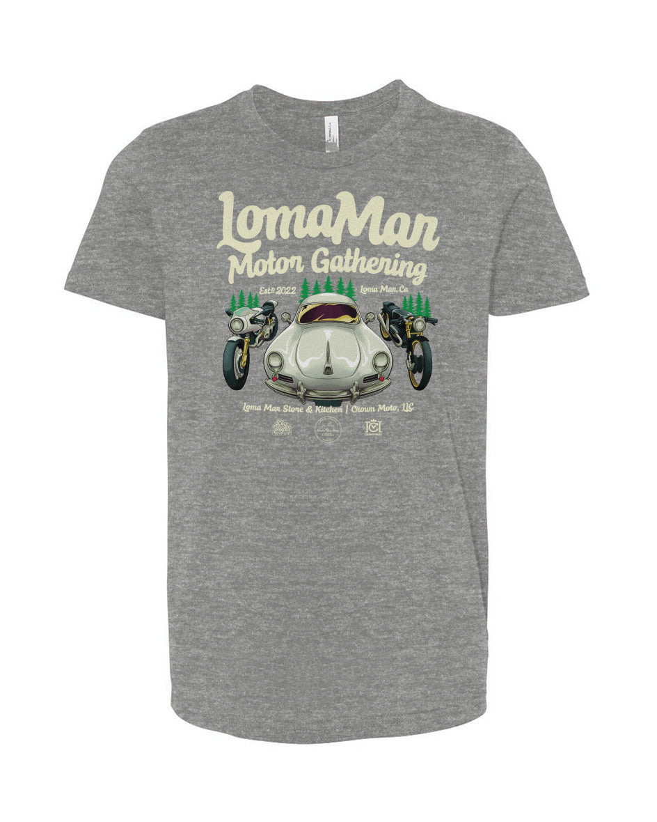 Loma Mar Motor Gathering Official Youth Jersey T-shirt
