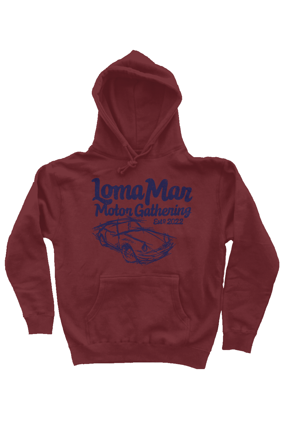 Loma Mar Motor Gathering OG Vintage Pullover Hoodie