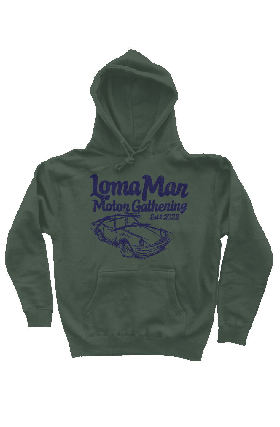 Loma Mar Motor Gathering OG Vintage Pullover Hoodie