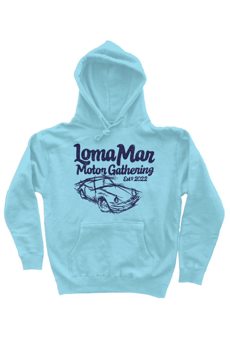 Loma Mar Motor Gathering OG Vintage Pullover Hoodie