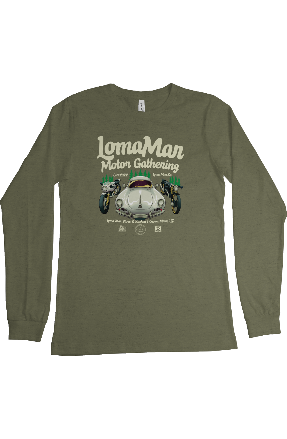 Loma Mar Motor Gathering Official Long Sleeve T-shirt