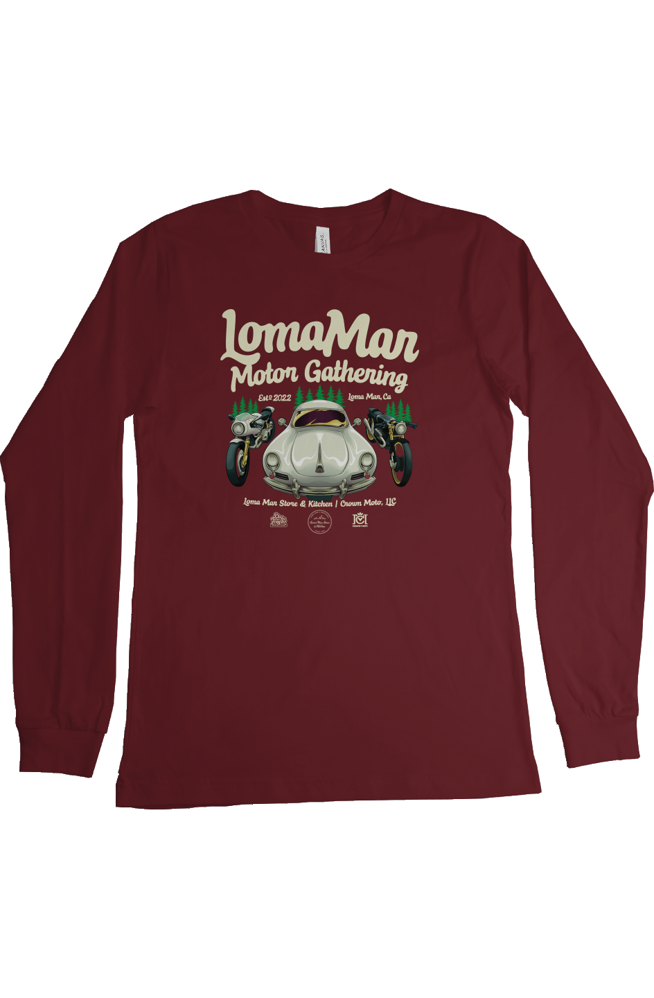 Loma Mar Motor Gathering Official Long Sleeve T-shirt