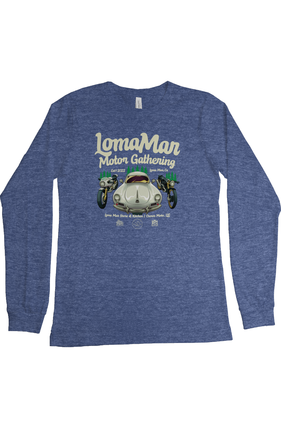 Loma Mar Motor Gathering Official Long Sleeve T-shirt