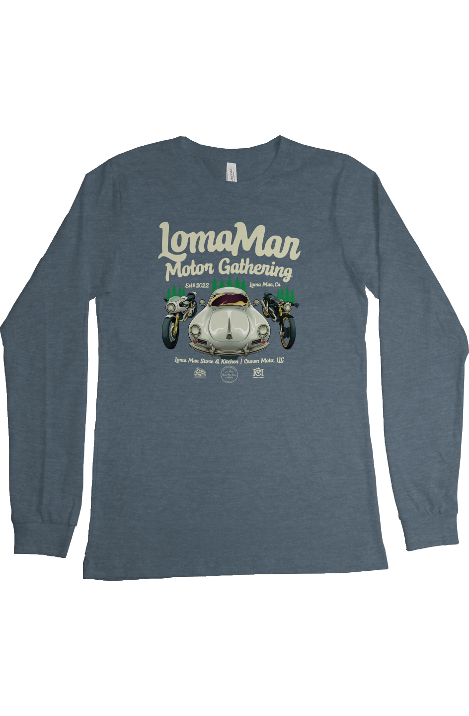 Loma Mar Motor Gathering Official Long Sleeve T-shirt
