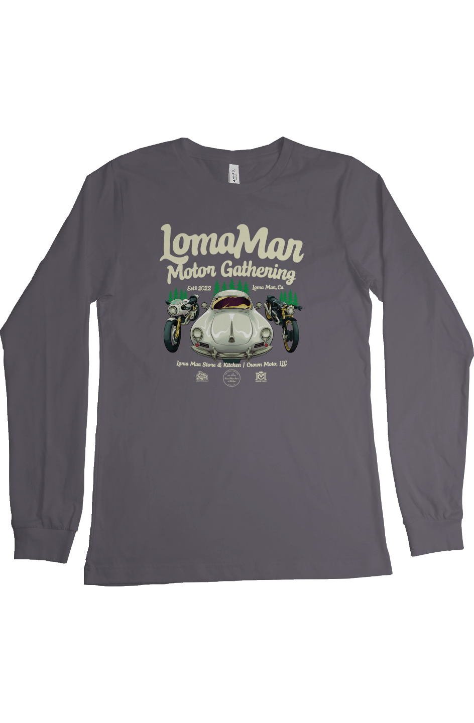 Loma Mar Motor Gathering Official Long Sleeve T-shirt