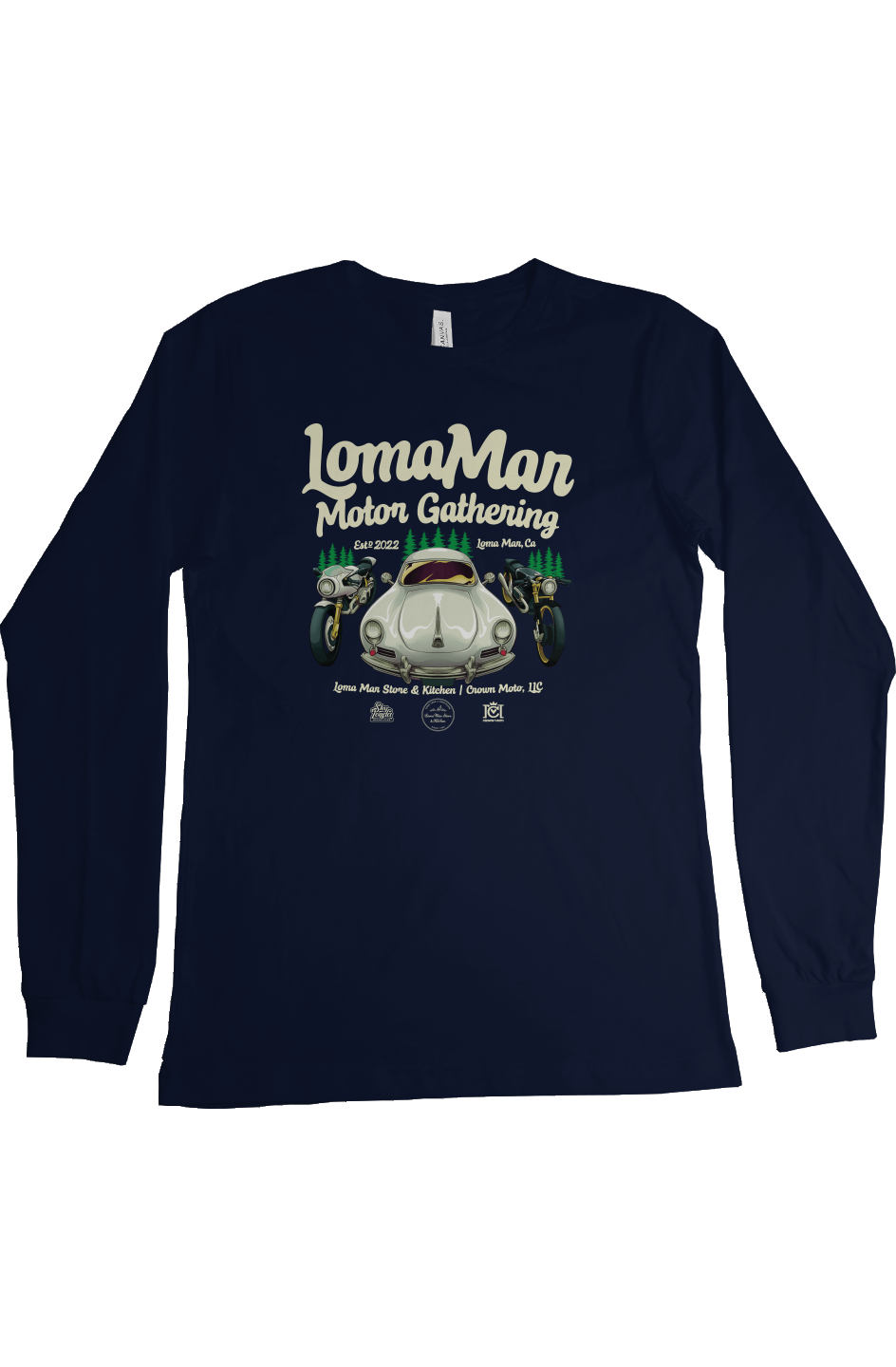 Loma Mar Motor Gathering Official Long Sleeve T-shirt