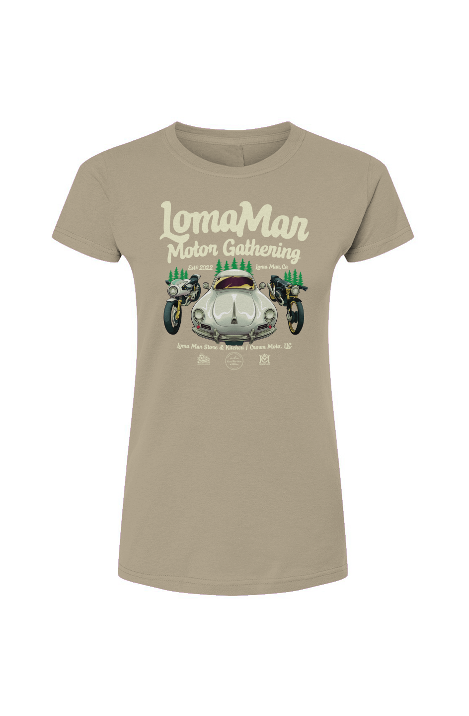 Loma Mar Motor Gathering Official Women's Fine Jersey