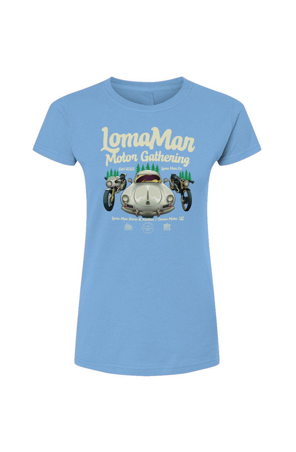 Loma Mar Motor Gathering Official Women's Fine Jersey