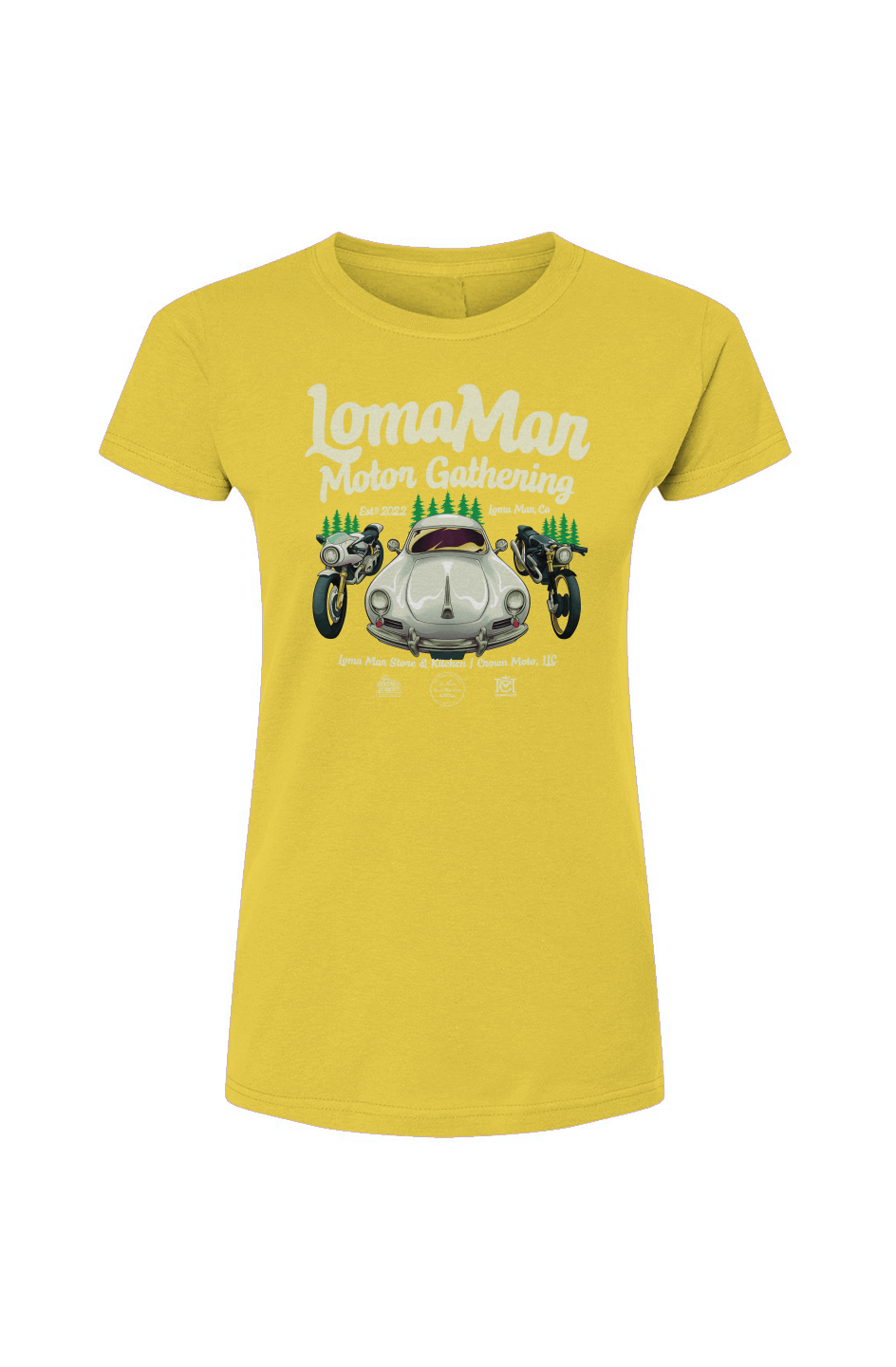 Loma Mar Motor Gathering Official Women's Fine Jersey