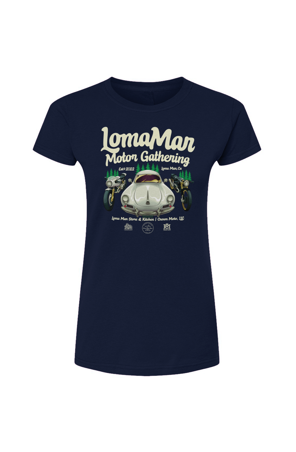 Loma Mar Motor Gathering Official Women's Fine Jersey