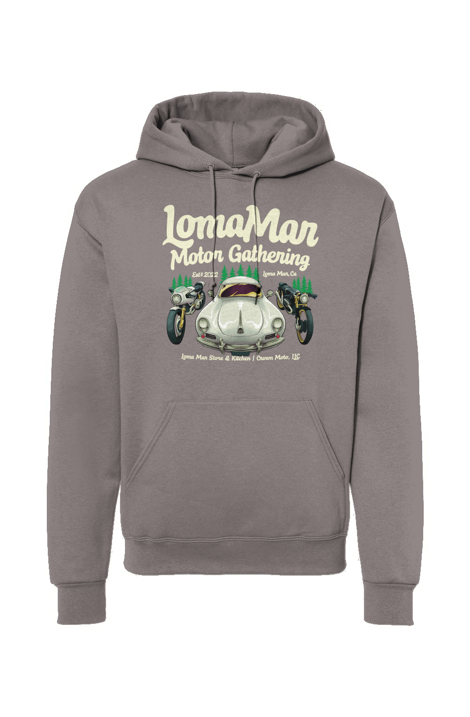 Loma Mar Motor Gathering Official Hooded Sweatshirt