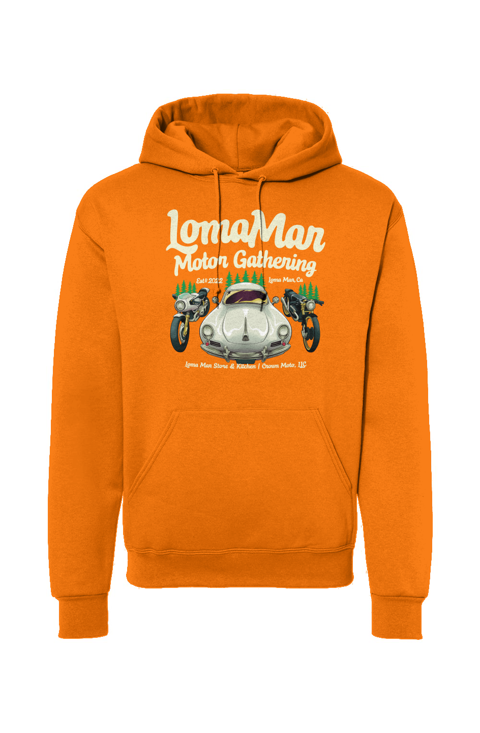 Loma Mar Motor Gathering Official Hooded Sweatshirt