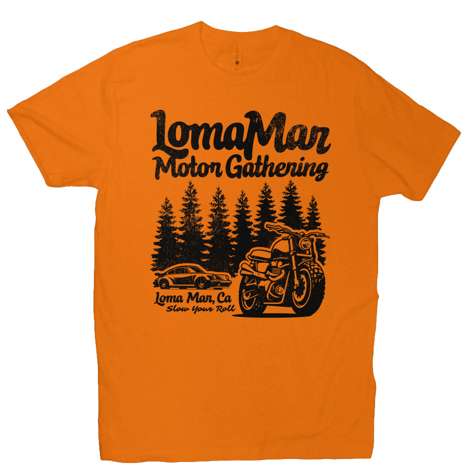 Loma Mar Motor Gathering Next Level Premium Crew T-shirt