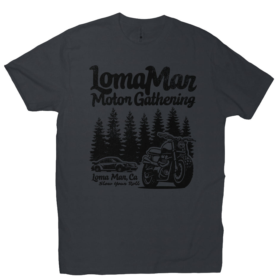 Loma Mar Motor Gathering Next Level Premium Crew T-shirt