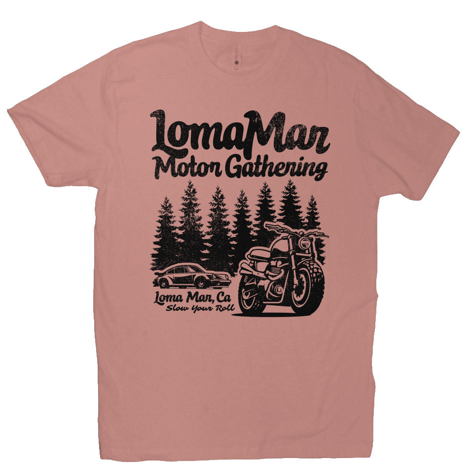 Loma Mar Motor Gathering Next Level Premium Crew T-shirt