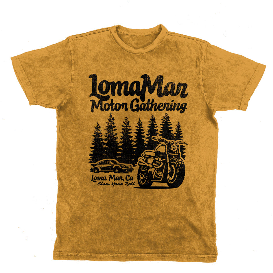 Loma Mar Motor Gathering Unisex Vintage T-Shirt