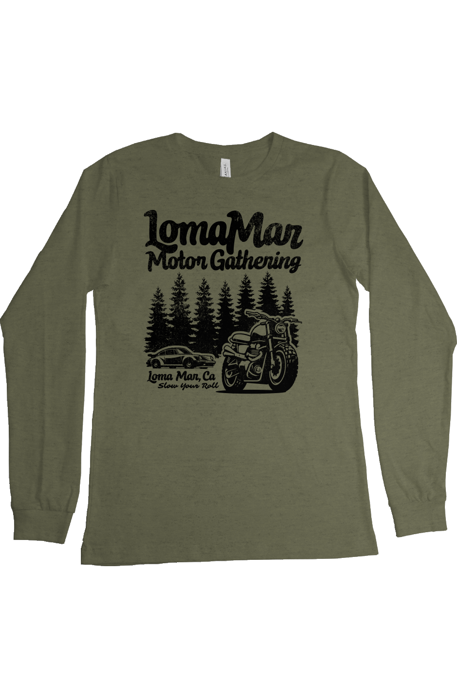 Loma Mar Motor Gathering Long Sleeve T-Shirt
