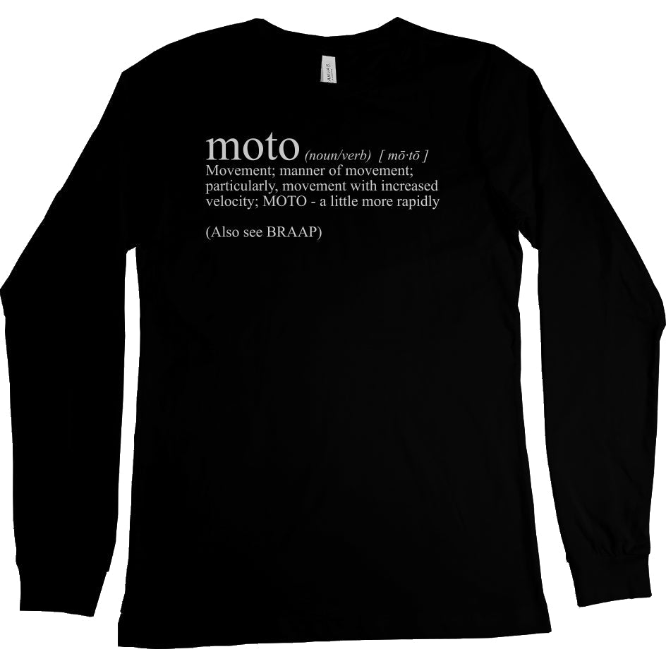 Moto Definition Long Sleeve