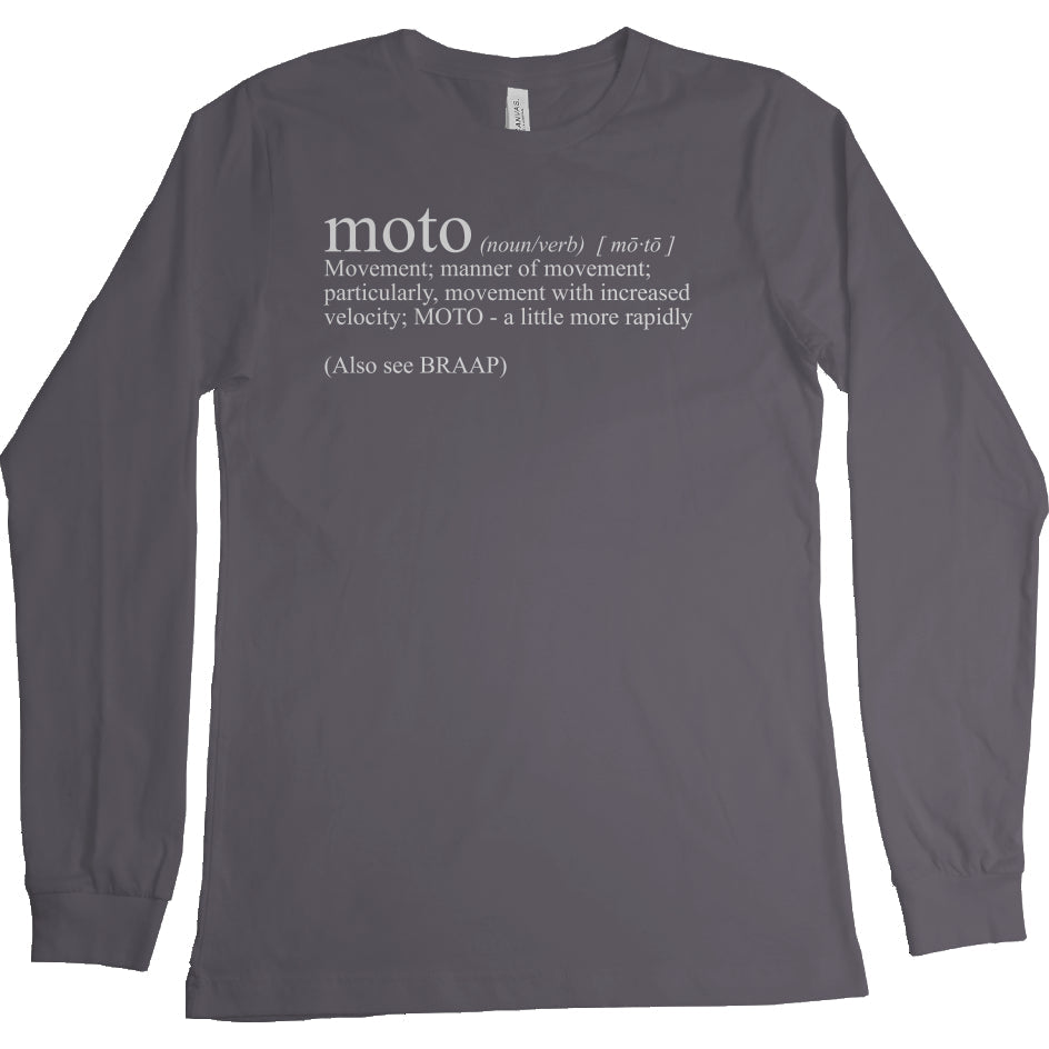 Moto Definition Long Sleeve