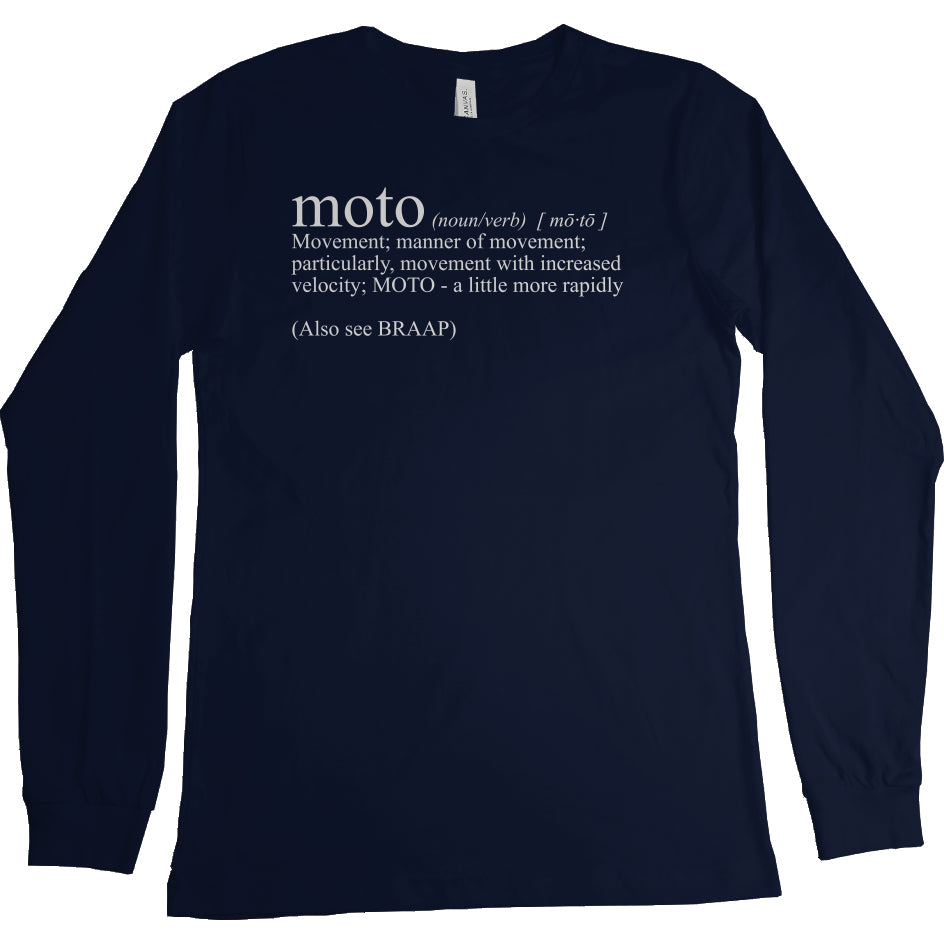 Moto Definition Long Sleeve