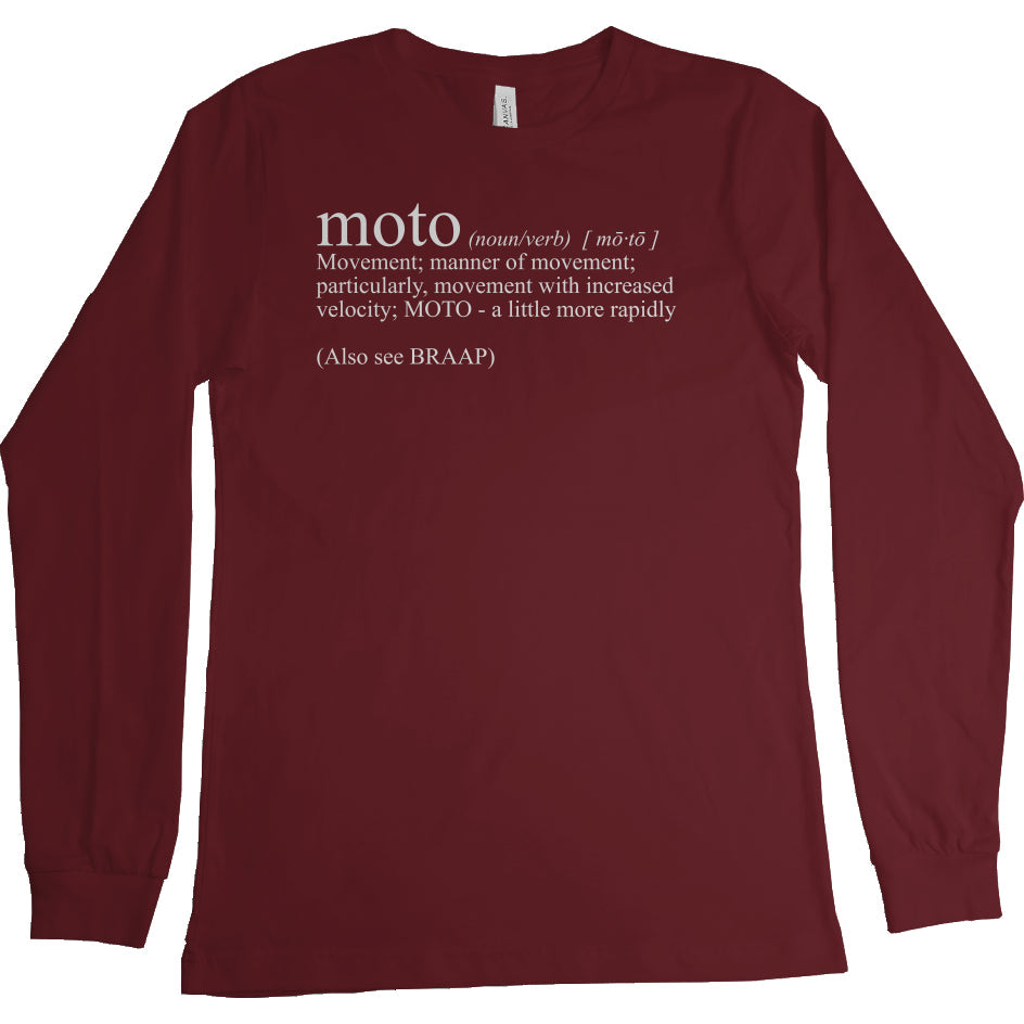 Moto Definition Long Sleeve