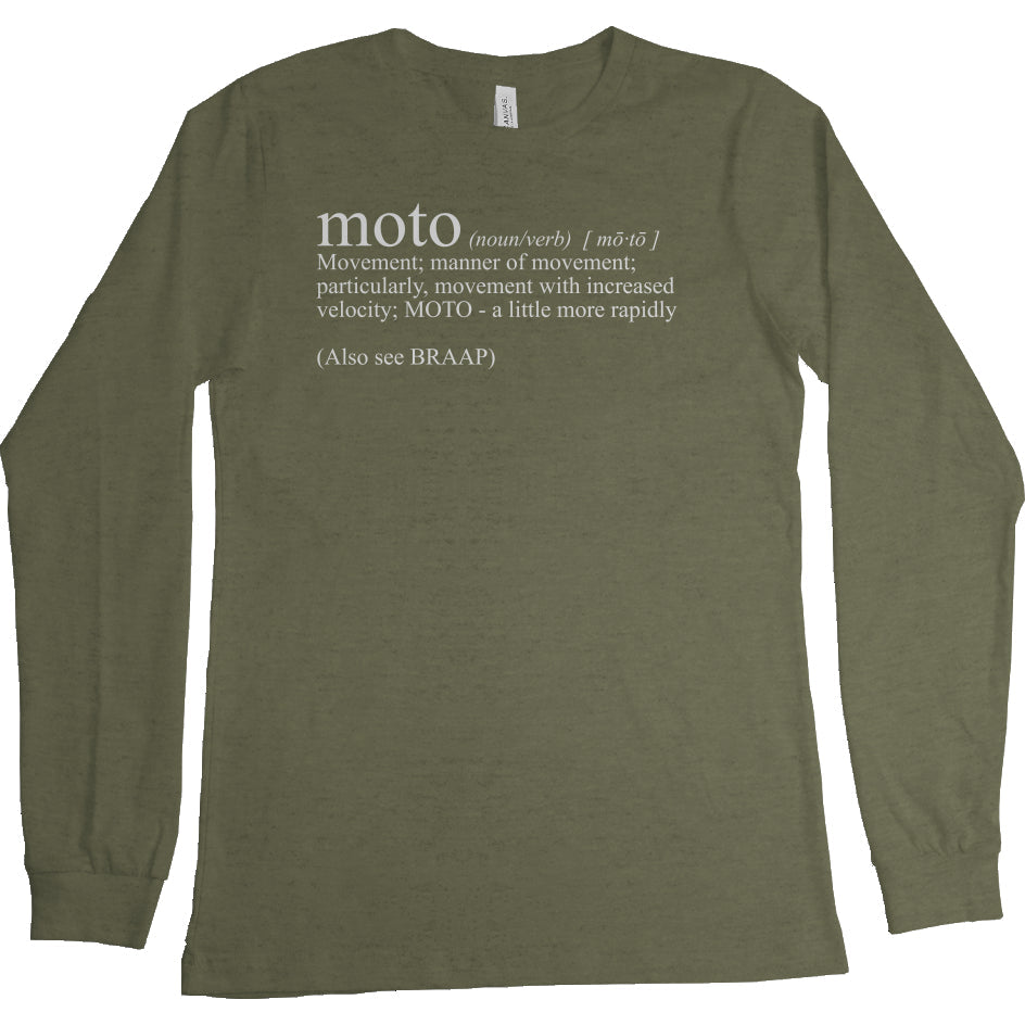 Moto Definition Long Sleeve