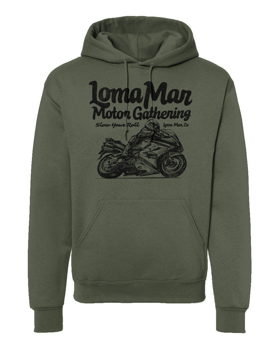 Loma Mar Motor Gathering Sketch Hooded Sweatshirt