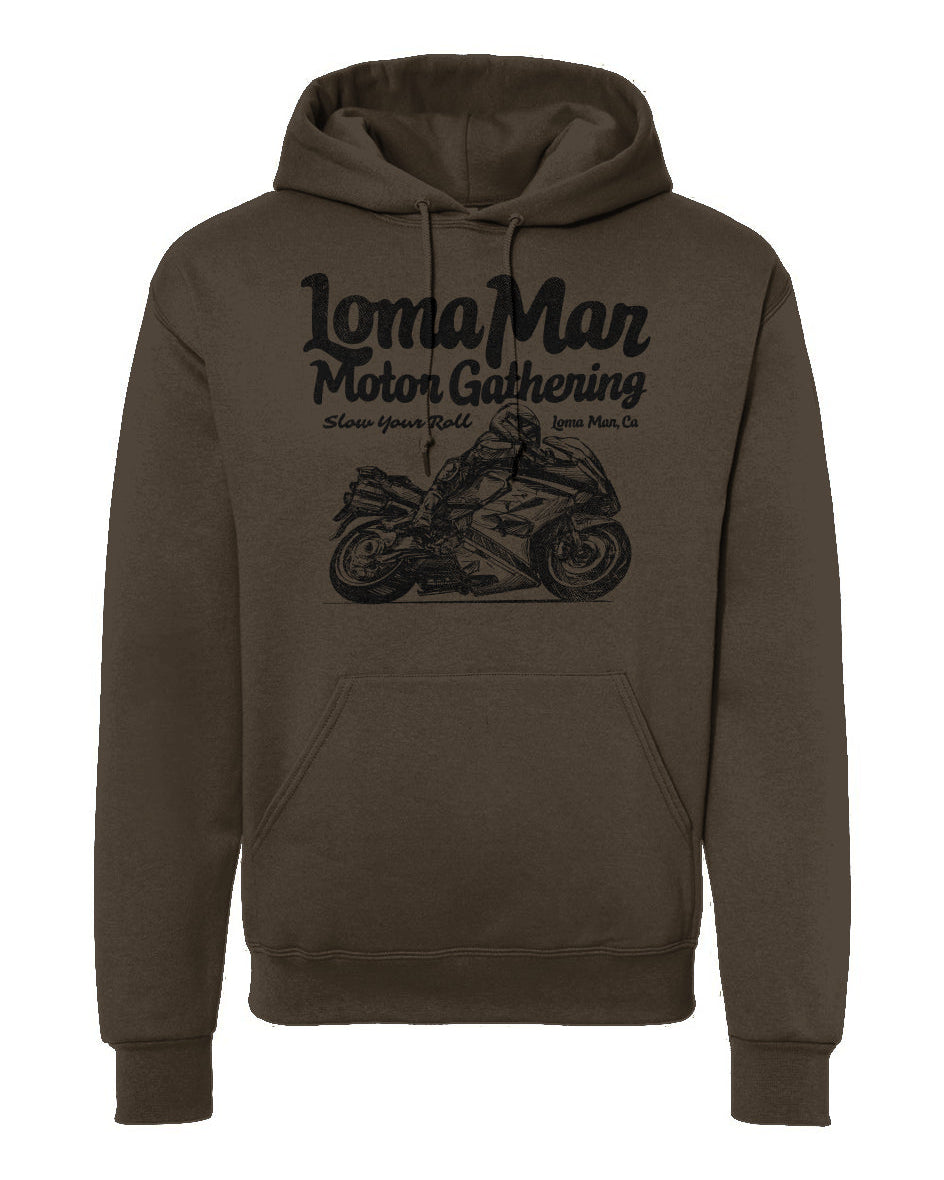 Loma Mar Motor Gathering Sketch Hooded Sweatshirt