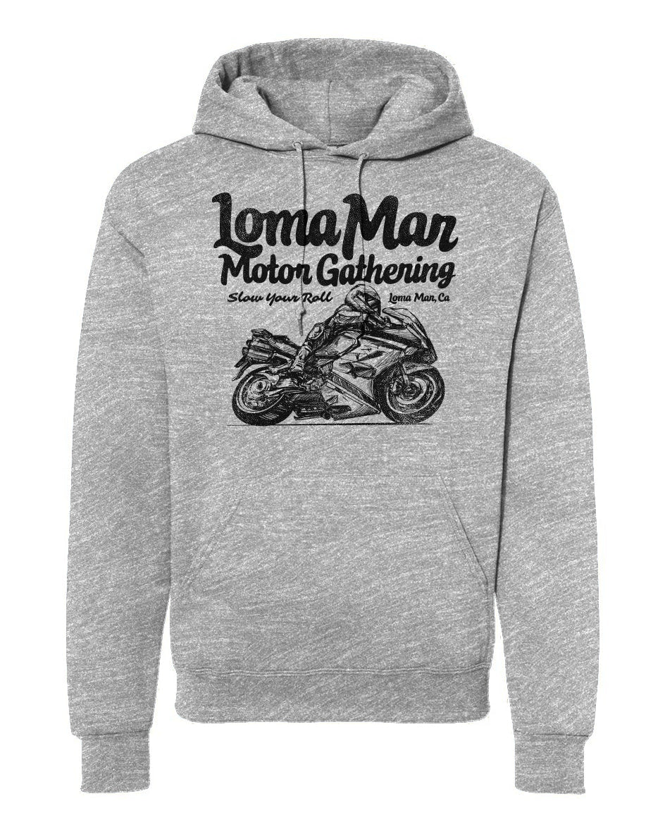 Loma Mar Motor Gathering Sketch Hooded Sweatshirt