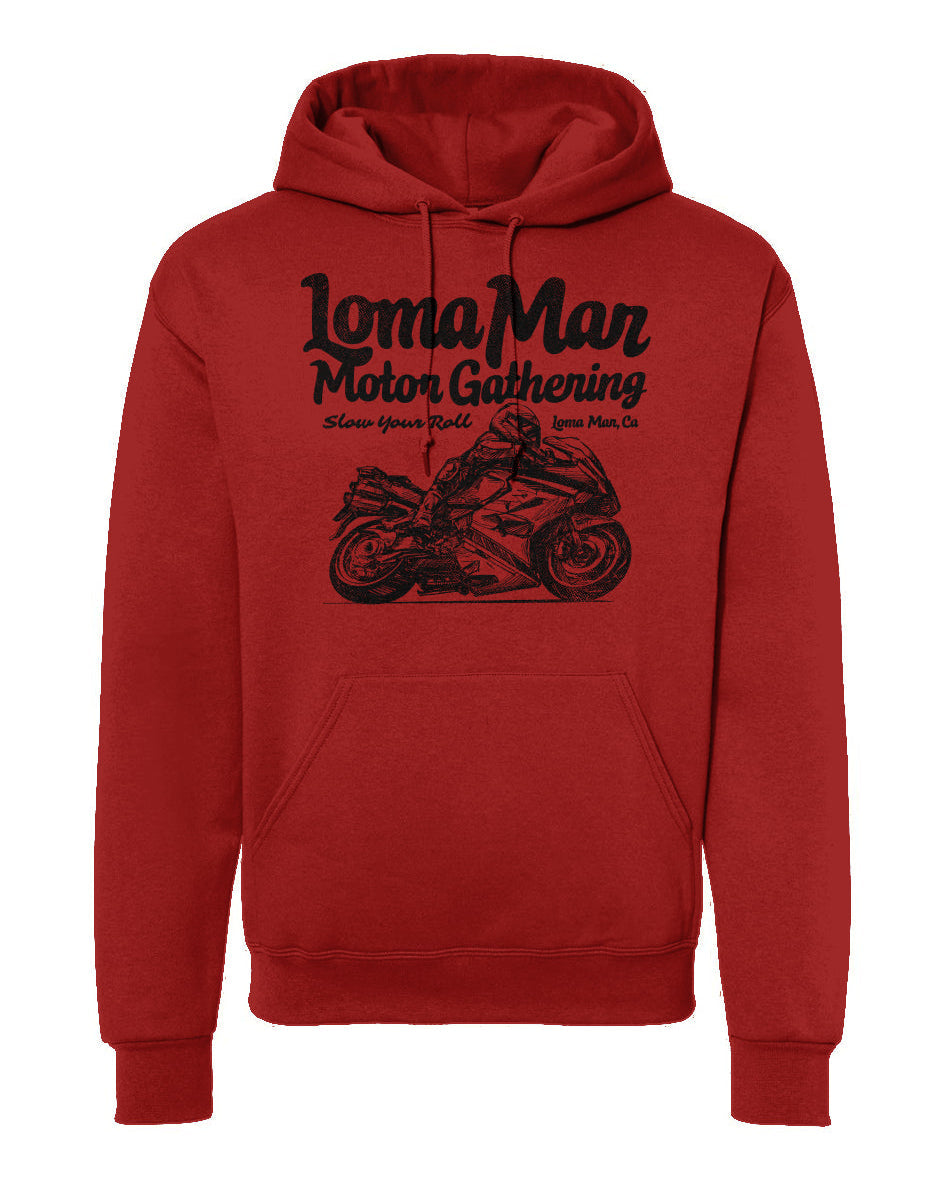 Loma Mar Motor Gathering Sketch Hooded Sweatshirt