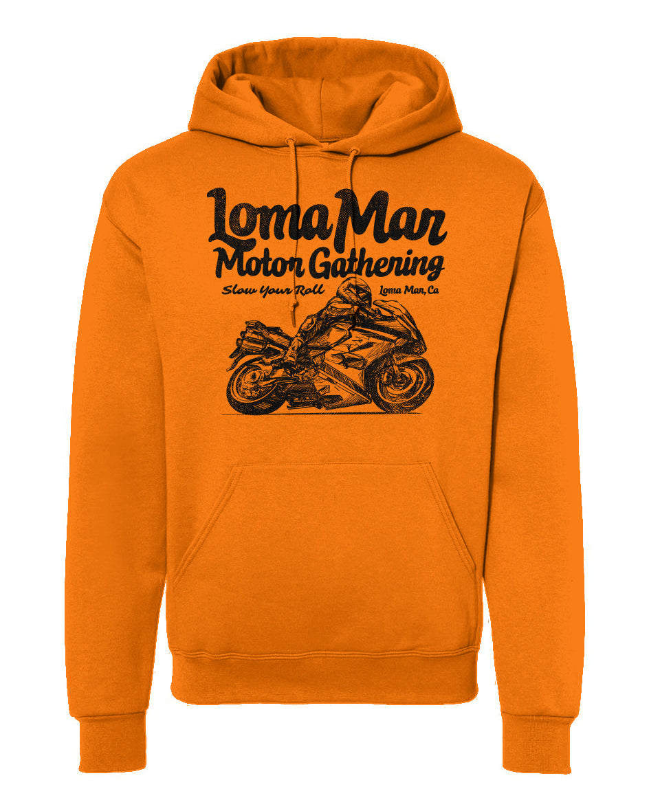 Loma Mar Motor Gathering Sketch Hooded Sweatshirt